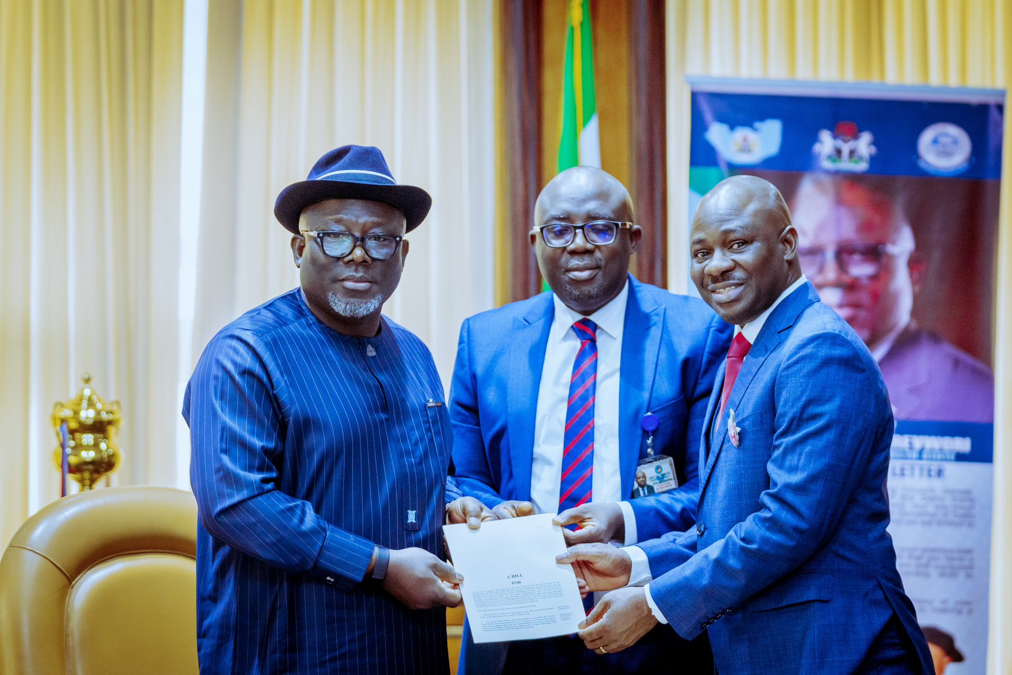 Moment Gov. Oborevwori Signs 2024 Appropriation Bill into Law...details